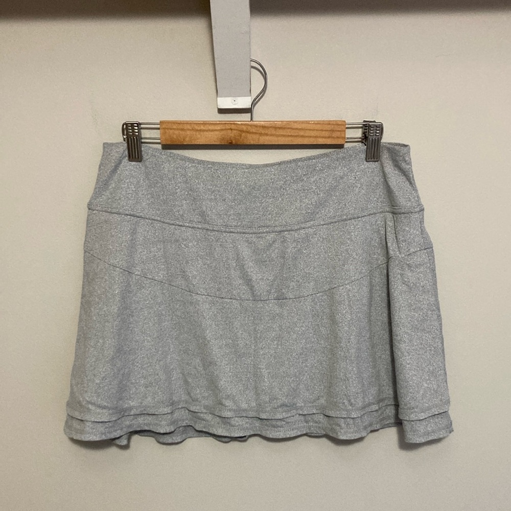 Kyodan Gray Athletic Tennis Skirt, Size XL, women’s extra large